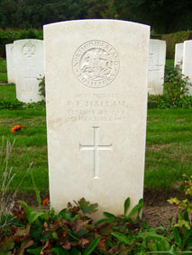 Private Frederick Eilly Hallam, 36043.