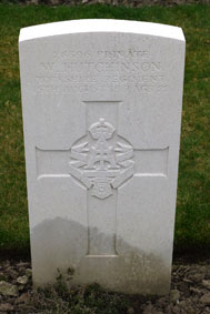 Private William Hutchinson, 28396. 