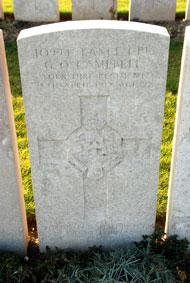Lance Corporal George Oswald Campbell, 10994.
