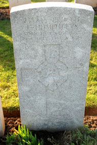 Private Eric Humphreys, 235245.