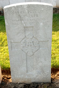 Private Ambrose Parker. 38448