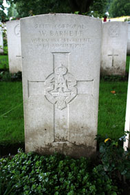 Corporal William Barnett. 28133. 