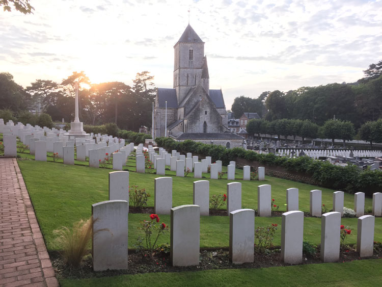 Etretat Churchyard Extension (1)