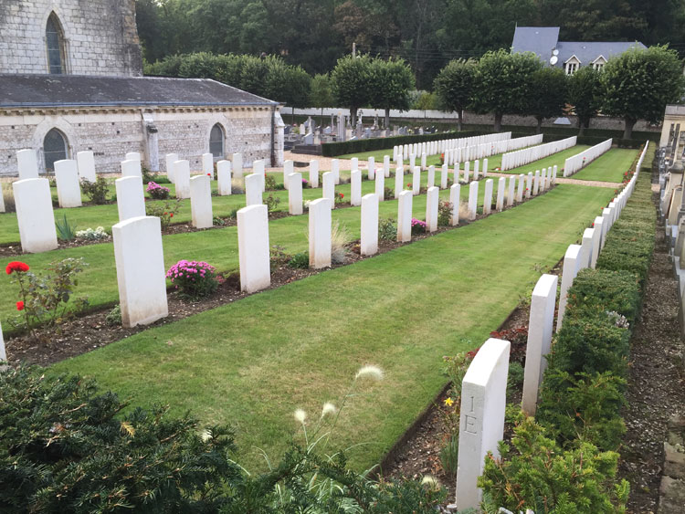 Etretat Churchyard Extension (2)