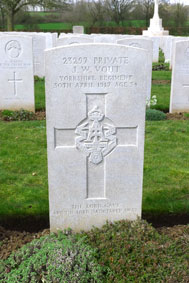 Private John Vout. 23297. 