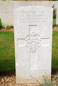 Private Harold Collinson. 1545. 