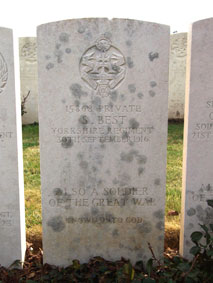 Private Sydney Best, 15868.