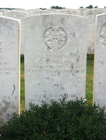 Private Charles Coulson. 19277. 