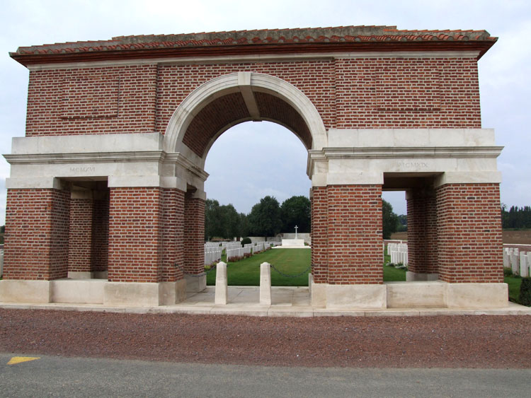 Grevillers British Cemetery (2))