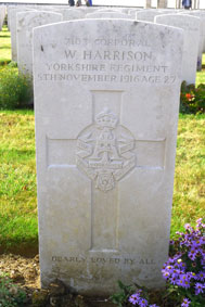 Corporal William Harrison. 7103. 
