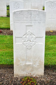 Private Joseph White, 11636. 