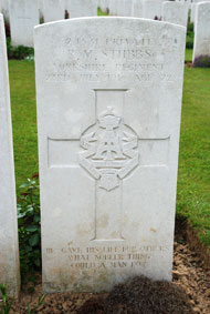 Private Richard Mark Stubbs, 24531