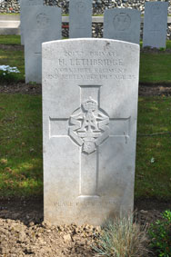 Private Herbert Lethbridge. 20137. 