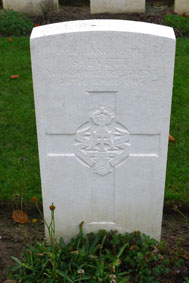 Lance Corporal Samuel Evett. 1921.