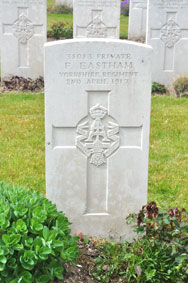 Private Frank Eastham. 38083. 