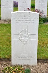 Private James William Howard, DCM, 11264. 