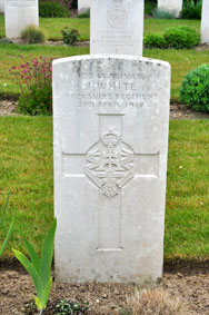 Private Joseph White, 10345.