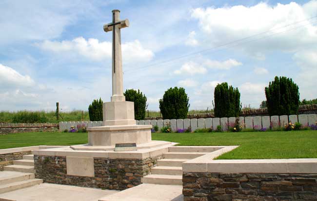 Henin Crucifix Cemetery, France