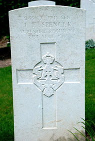 Private James Edward Spencer, 235187. 