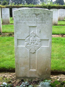 Serjeant Benjamin Hellewell, 36239.