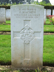 Private George Machen. 33468. 
