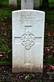 Private Arthur Burton. 4862.