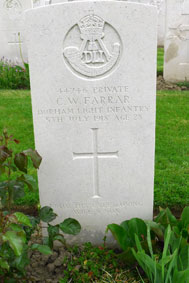 Private Christopher Wharton Farrar. 44746.
