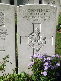 Private Thomas Richard Thorpe. 240569