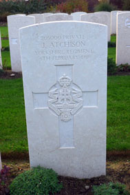 Private James Atchison. 205000. 