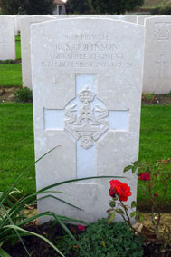 Private Robert Stephen Johnson, 9644.