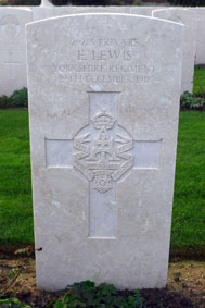 Private Ernest Lewis. 29285. 