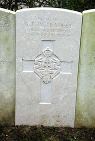 Lance Corporal George Francis William Bradley. 8473. 