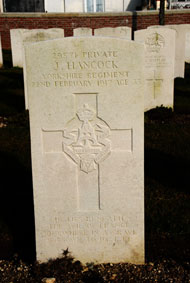 Private James Hancock, 29571. 