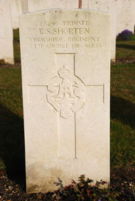 Private Robert Sydney Shorten. 23246. 