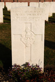 Company Serjeant Major James Thorley. 29393.