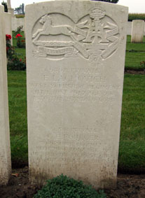 Private Ernest George Foulger, 38501.