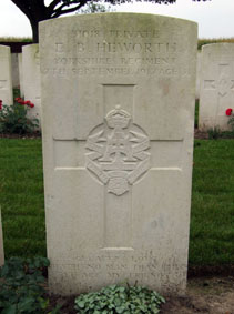 Private Edgar Barron Heworth, 31018.