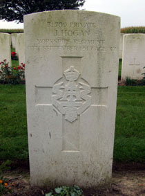 Private John Hogan, 31709.