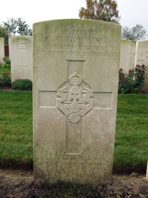 Private Charles William Gordon Young. 17598. 