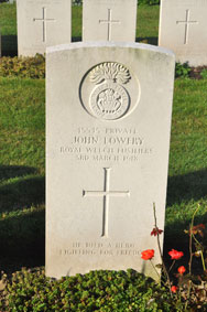 Private John Lowery. 45545.