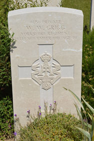 Private Walter Wilfred Grigg. 41756. 