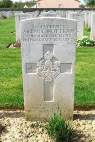Private Arthur Mottram. 46347.