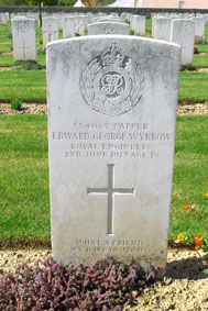Sapper Edward George Wybrow. 554085.