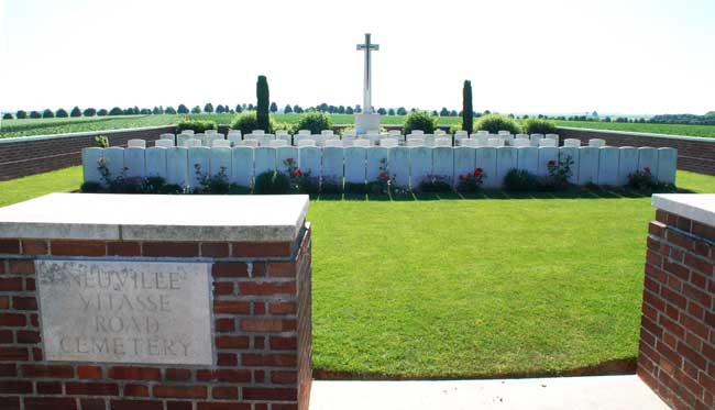 Neuville-Vitasse Road Cemetery, Pas de Calais (France)