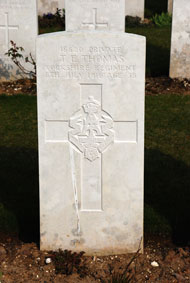 Private Thomas Edward Thomas. 18820.
