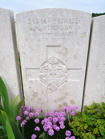 Private William Atkinson, 243464. 