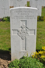 Private Fred Bruce. 46829. 