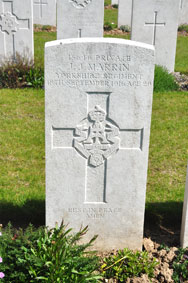 Private John James Marrin. 15646. 