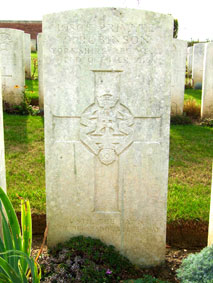 Private George Robinson. 10805. 