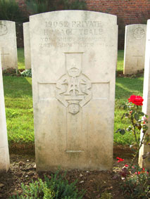 Private Horace Teale. 19052. 